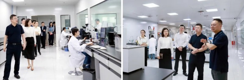 省衛健委醫學(xué)科技發(fā)展中心主任雷軍帶隊調研晶易醫藥